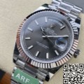 ARF Factory Fake Rolex Day Date M228239-0060 Grey Dial