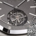 R8 Factory Fake Audemars Piguet Royal Oak 26530TI.OO.1220TI.01 Grey Dial Tourbillon