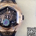 BBF Factory Counterfeit Hublot Big Bang Sang Bleu II 418.OX.1108.RX.MXM19 Gold Watch