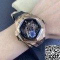 BBF Factory Counterfeit Hublot Big Bang Sang Bleu II 418.OX.1108.RX.MXM19 Gold Watch