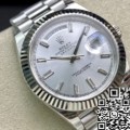 EW Factory Fake Rolex Day Date M228239-0003 Silver Dial Size 40mm