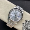 EW Factory Fake Rolex Day Date M228239-0003 Silver Dial Size 40mm