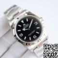 EW Factory Replica Rolex Explorer M124270-0001 Black Dial Size 36mm