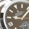 EW Factory Replica Rolex Explorer M124270-0001 Black Dial Size 36mm