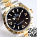 EW Factory Replica Rolex Explorer M124273-0001 Black Dial Size 40mm