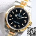 EW Factory Replica Rolex Explorer M124273-0001 Black Dial Size 40mm