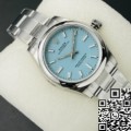 EW Factory Rolex Oyster Perpetual Copy M126000-0006 Tiffany Blue Dial Size 36mm