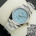 EW Factory Rolex Oyster Perpetual Copy M126000-0006 Tiffany Blue Dial Size 36mm