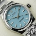 EW Factory Rolex Oyster Perpetual Copy M126000-0006 Tiffany Blue Dial Size 36mm