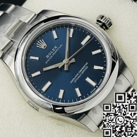 EW Factory Rolex Oyster Perpetual Best Replica M126000-0003 Blue Dial Size 36mm
