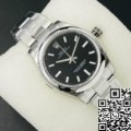 EW Factory Best Replica Rolex Oyster Perpetual M126000-0002 Black Dial Size 36mm