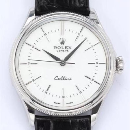 EW Factory Rolex Cellini Replica M50509-0016 White Dial
