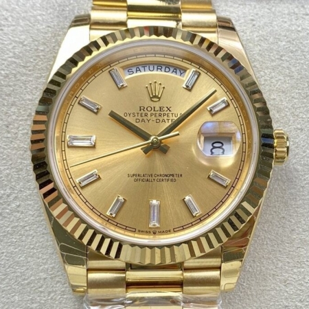EW Factory Rolex Day Date M228238-0005 Champagne Dial Size 40mm