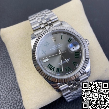 EW Factory Duplicate Rolex Datejust M126334-0022 Dark Gray Dial Size 41mm