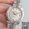 EW Factory Replica Rolex Datejust M126334 Silver Dial Size 41mm