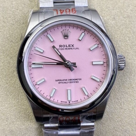 EW Factory Rolex Oyster Perpetual Duplicate M277200-0009 Candy Pink Dial Size 31mm