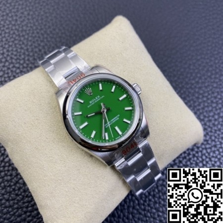 EW Factory Rolex Oyster Perpetual Imitate M277200-0006 Green Dial Size 31mm