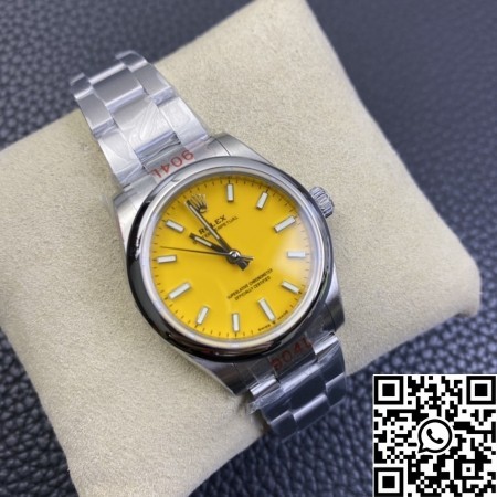 EW Factory Imitate Rolex Oyster Perpetual M277200-0005 Yellow Dial Size 31mm