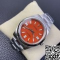 EW Factory Copy Rolex Oyster Perpetual M124300-0007 Coral Red Dial Size 41mm