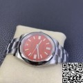 EW Factory Copy Rolex Oyster Perpetual M124300-0007 Coral Red Dial Size 41mm