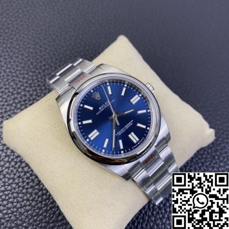 EW Factory Copy Rolex Oyster Perpetual M124300-0003 Blue Dial Size 41mm