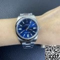 EW Factory Copy Rolex Oyster Perpetual M124300-0003 Blue Dial Size 41mm