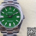 EW Factory Rolex Oyster Perpetual Replica M124300-0005 Green Dial Size 41mm