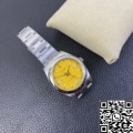 EW Factory Rolex Fake Oyster Perpetual M124300-0004 Yellow Dial Size 41mm