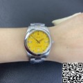 EW Factory Rolex Fake Oyster Perpetual M124300-0004 Yellow Dial Size 41mm