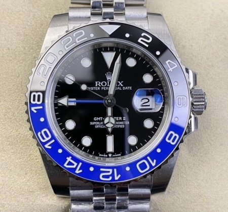 EW Factory Replica Rolex GMT Master II M126710BLNR-0003