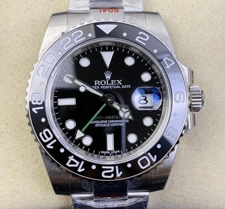 EW Factory Replica Rolex GMT Master II 116710LN-0001