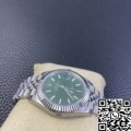 EW Factory  Fake Rolex Watches Datejust M126334-0028 Mint Green Dial Size 41mm