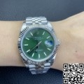 EW Factory  Fake Rolex Watches Datejust M126334-0028 Mint Green Dial Size 41mm