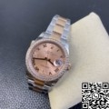 EW Factory Fake Rolexs Datejust M126281RBR-0016 Rose Gold Watch Size 36mm