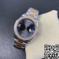 EW Factory Replica Diamond Rolex Datejust M126281RBR-0011 Rose Gold Watch Size 36mm