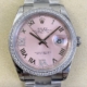 EW Factory Replica Rolex Watch Datejust M126284RBR-0024 Pinkr Dial Size 36mm