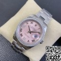 EW Factory Replica Rolex Watch Datejust M126284RBR-0024 Pinkr Dial Size 36mm