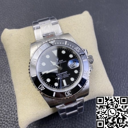 EW Factory Replicas Rolex Submariner 116610LN-0001 Black Dial Size 40mm