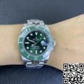 EW Factory Rolex Submariner Replica 116610LN Green Dial Size 40mm