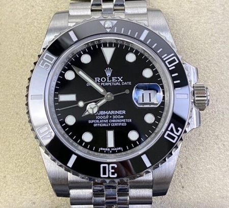 EW Factory Replica Rolex Submariner 116610LN Black Dial Size 40mm