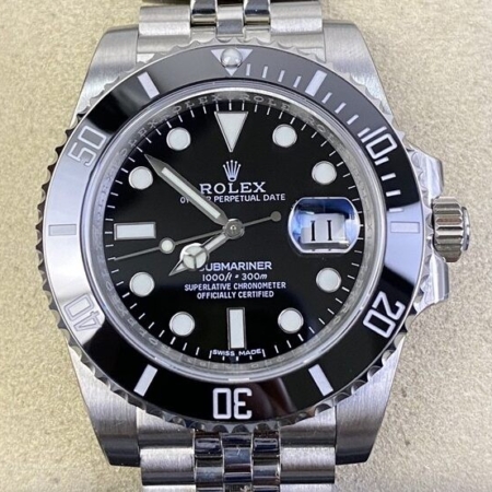 EW Factory Replica Rolex Submariner 116610LN Black Dial Size 40mm