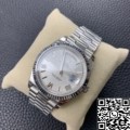 EW Factory Imitate Rolex Day Date 228239-83419 Silver Gray Dial Size 40mm