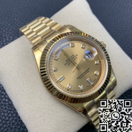 EW Factory Rolex Day Date Copy 118238 Gold Watch Size 40mm