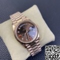 EW Factory Fake Rolex Day Date 118235 Rose Gold Watches Size 36mm