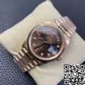 EW Factory Fake Rolex Day Date 118235 Rose Gold Watches Size 36mm