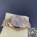 EW Factory Fake Rolex Day Date 118235 Rose Gold Watches Size 36mm