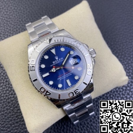 EW Factory Replica Rolex Yacht Master M126622-0002 Blue Dial Size 40mm