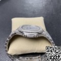 R8 Factory imitates Patek Philippe Nautilus 5711 Full Diamond Watch