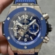 BBF Factory Fake Hublot Big Bang Unico 441.NL.5171.RX Blue Ceramic