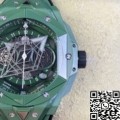 BBF Factory Hublot Replica Watches Big Bang Sang Bleu II 418.GX.5207.RX.MXM22 Green Ceramics